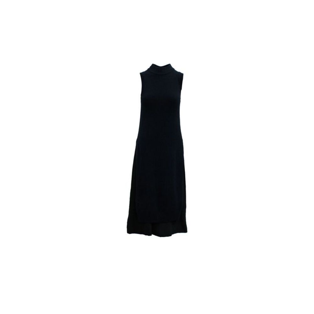 Joseph Joy Dress in Navy Blue Wool